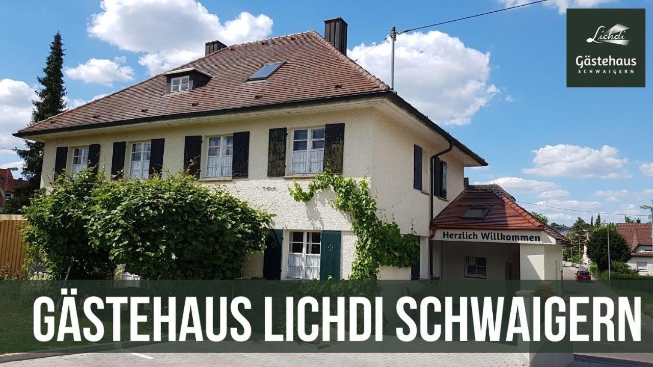 فندق Gaestehaus Lichdi Schwaigern المظهر الخارجي الصورة